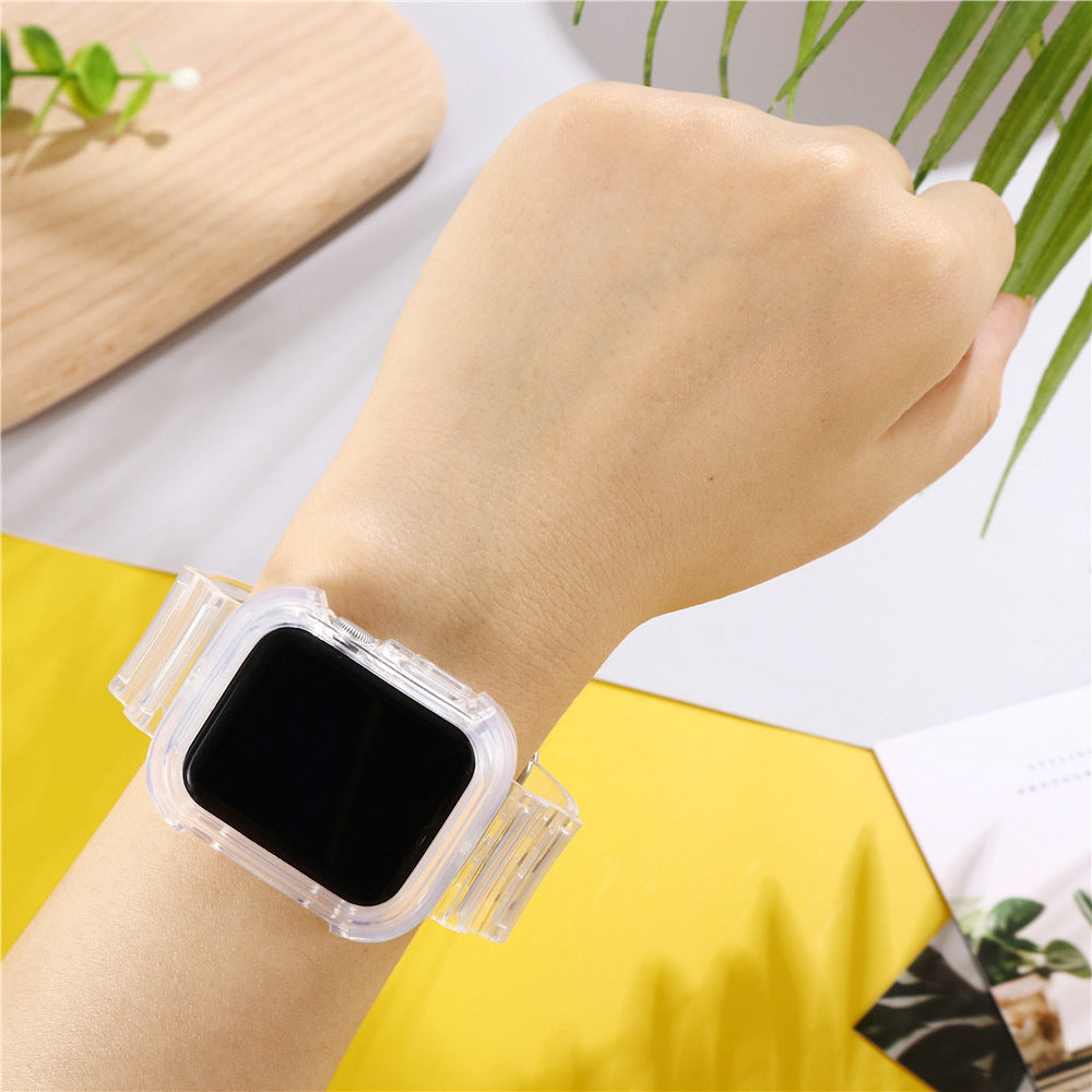 Transparent tpu watch strap